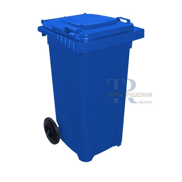 Контейнер для сміття, 240 л, пластиковий, синій, самовивіз Київ, Нова Пошта, від 1 шт, TR3181S240