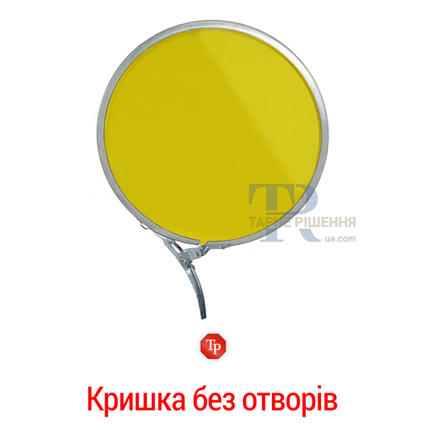 Бочка під воду, 200 - 212 л, нова, харчова, металева, знімна кришка та кільце, 1A2 OH, жовта, доставка по Україні, від 100 шт