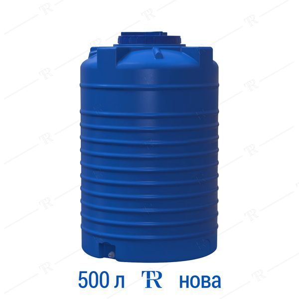 Ємність 500 л пластикова харчова | Вертикальна