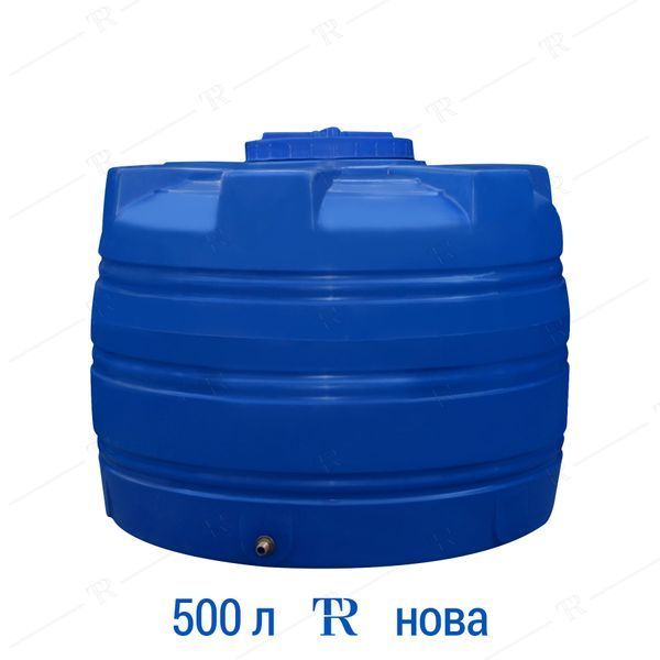 Ємність 500 л пластикова харчова | Вертикальна