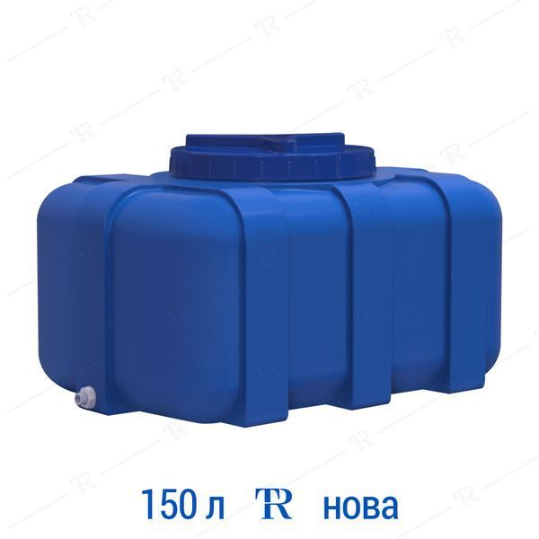 Ёмкость 150 л пластиковая пищевая | Прямоугольная