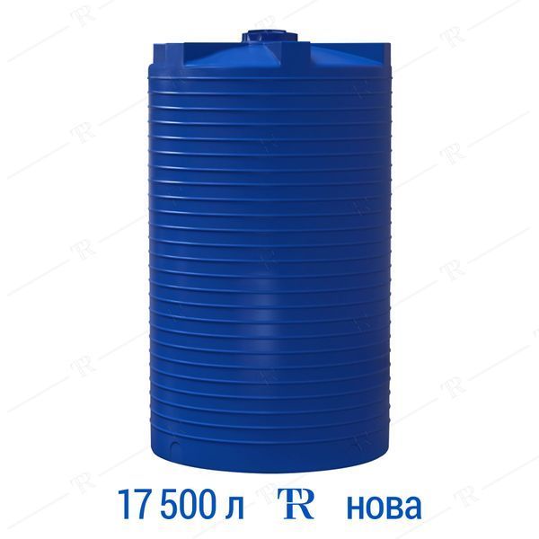 Ємність під воду 17500 л пластикова харчова | Вертикальна