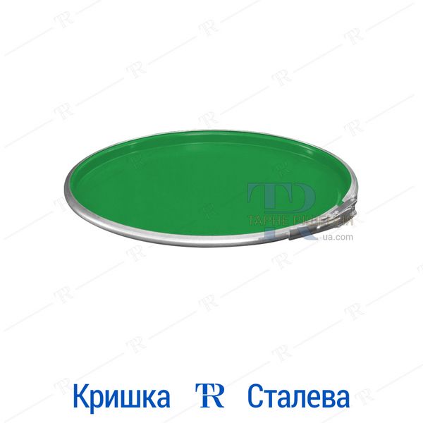 Бочка 30 л, нова, металева, харчова, з покриттям, 1А2 ОН, зелена, доставка по Україні, від 250 шт