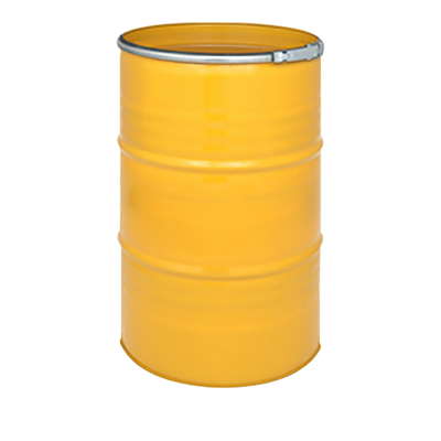 Бочка під мед, 200 - 210 л, нова, харчова, металева, жовта, доставка на адресу Покупця, від 100 шт