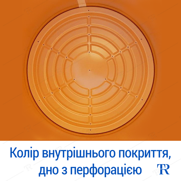 Бочка конусная пищевая 200 л с пластиковой крышкой (Сертифицировано Произведено в ЕС)