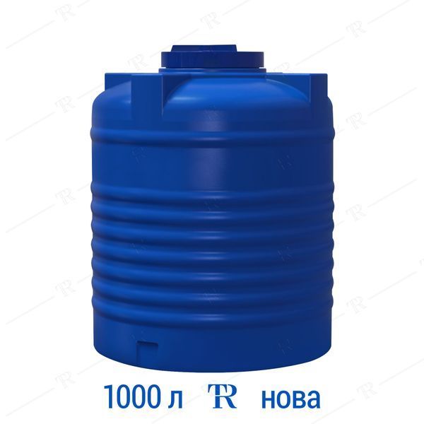 Ємність 1000 л пластикова харчова | Вертикальна